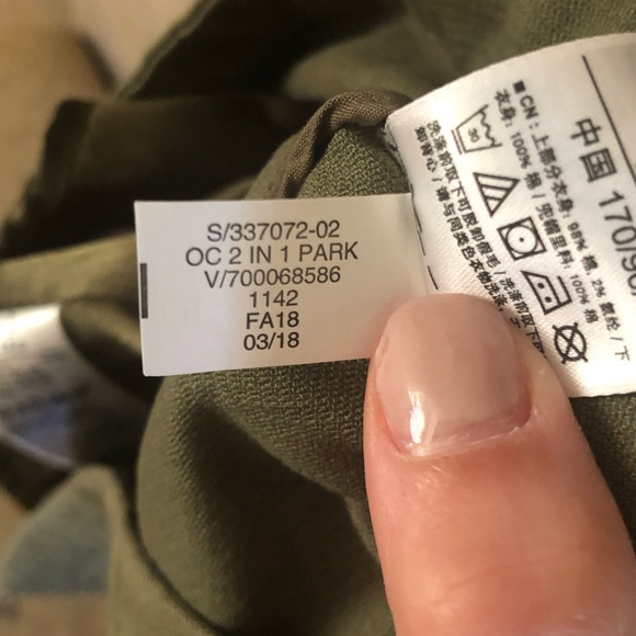 GAP 2 in 1 parka M - Picture 4 of 8